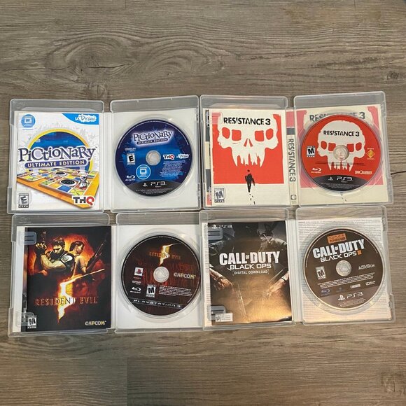 Lot of 7 Video Games for PlayStation 3 PS3 - Resident Evil, NBA, Madden, COD - Picture 3 of 5